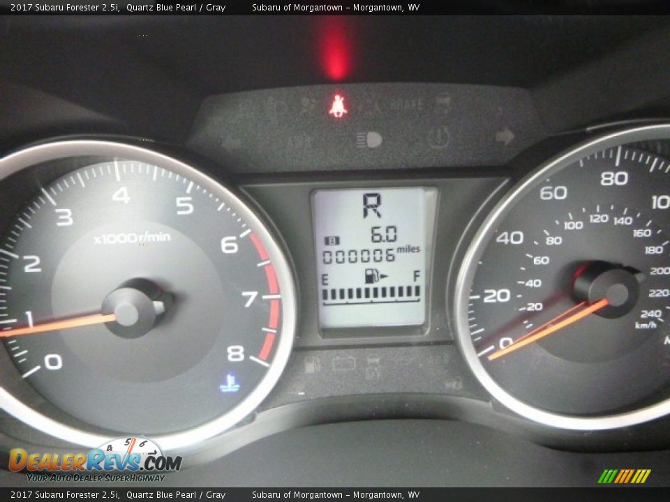 2017 Subaru Forester 2.5i Quartz Blue Pearl / Gray Photo #18