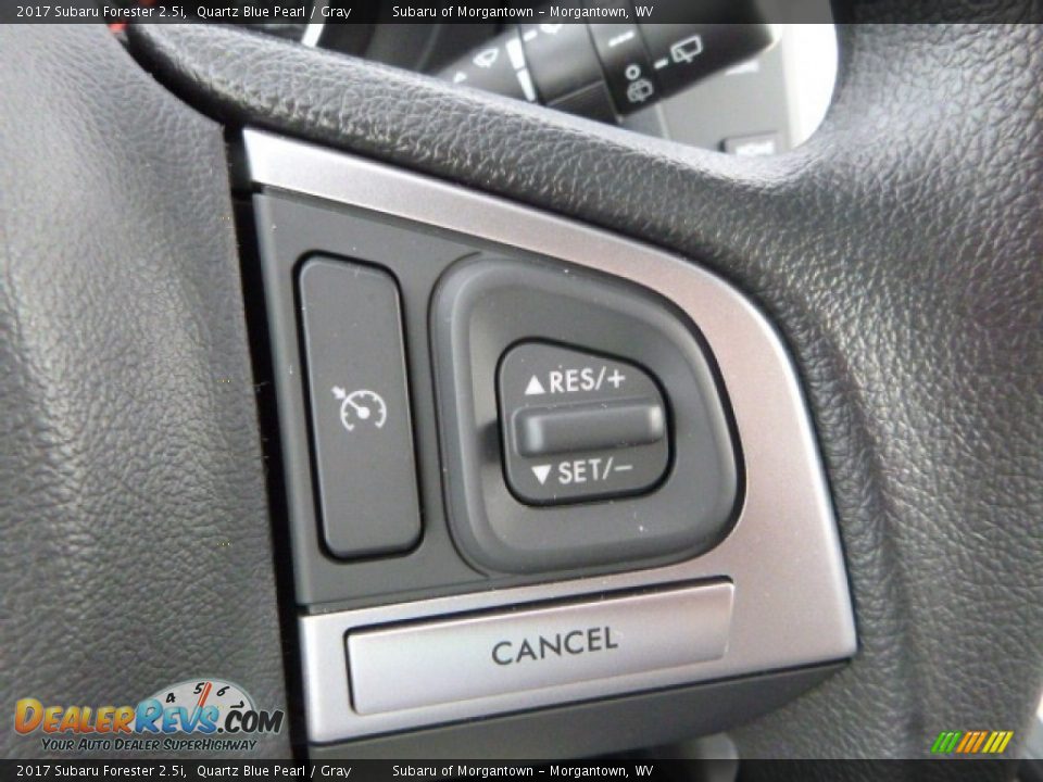 2017 Subaru Forester 2.5i Quartz Blue Pearl / Gray Photo #19