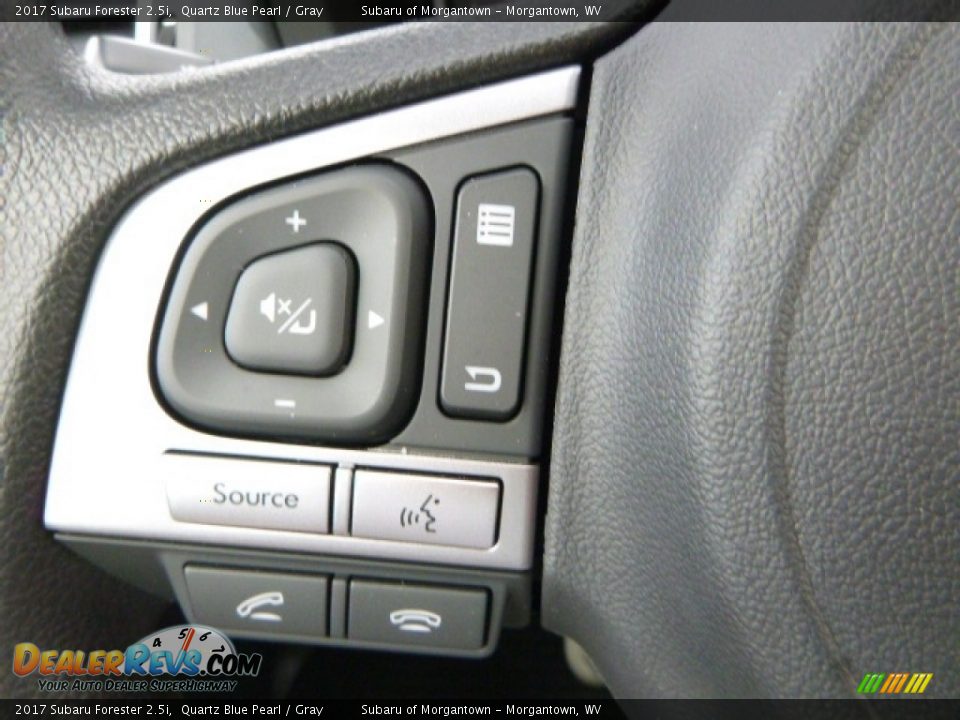 2017 Subaru Forester 2.5i Quartz Blue Pearl / Gray Photo #20