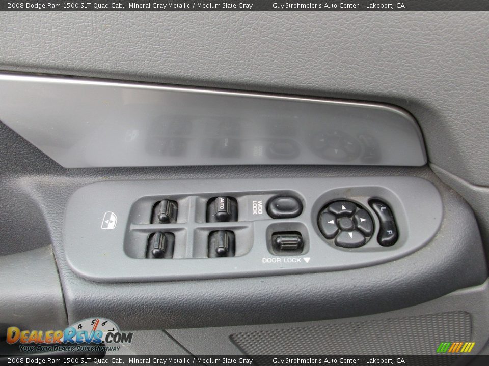 2008 Dodge Ram 1500 SLT Quad Cab Mineral Gray Metallic / Medium Slate Gray Photo #10