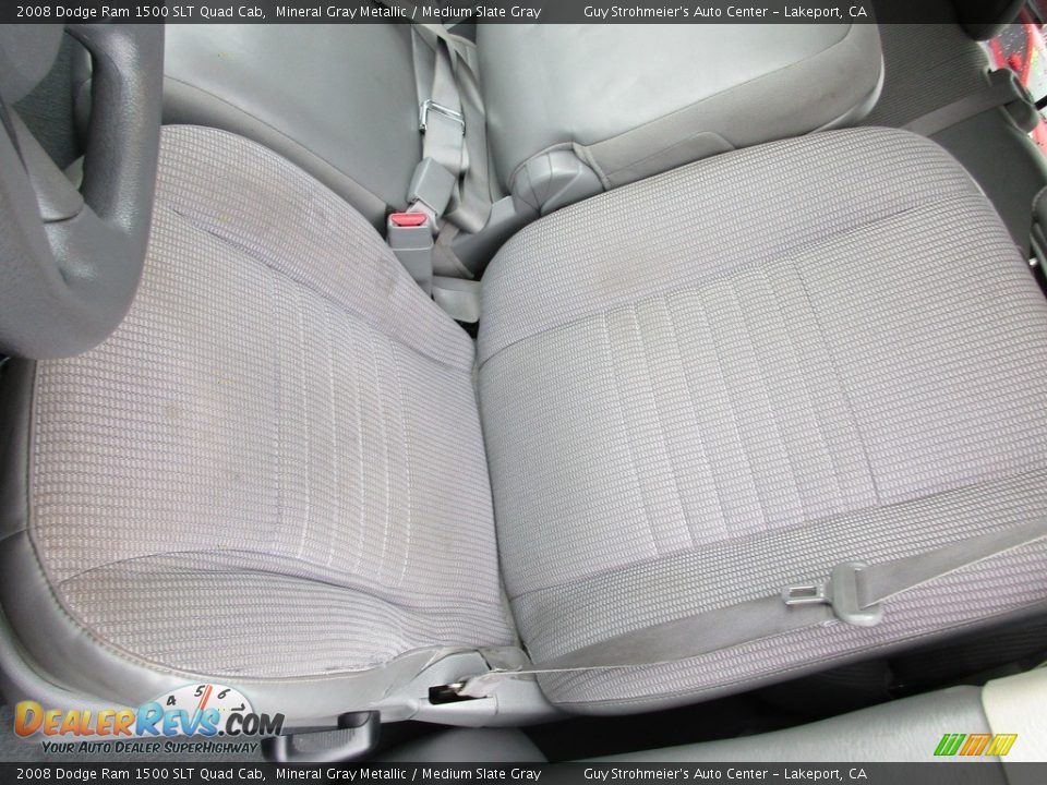 2008 Dodge Ram 1500 SLT Quad Cab Mineral Gray Metallic / Medium Slate Gray Photo #19