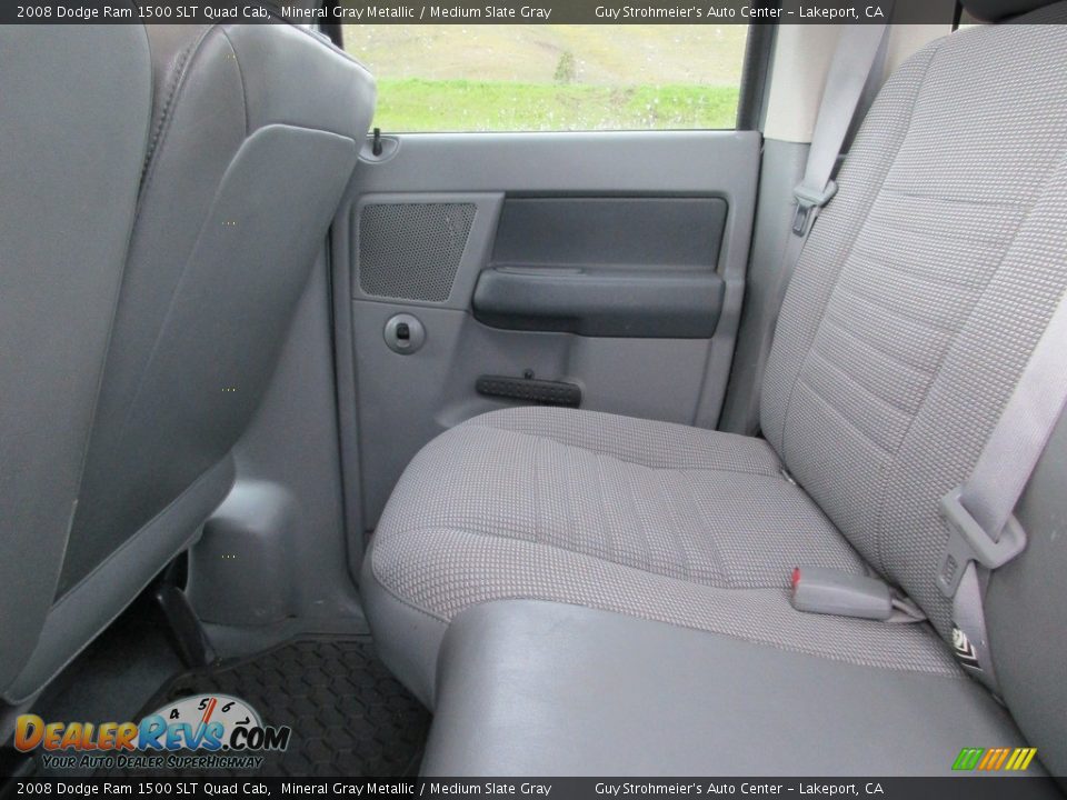 2008 Dodge Ram 1500 SLT Quad Cab Mineral Gray Metallic / Medium Slate Gray Photo #21