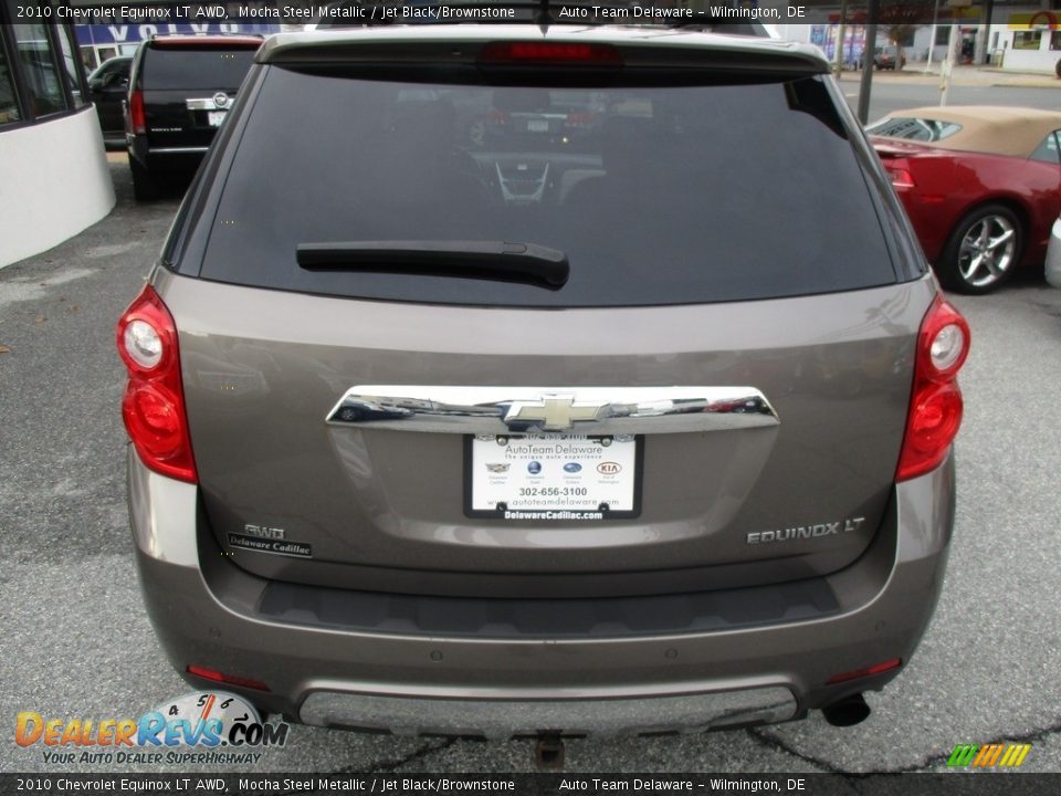2010 Chevrolet Equinox LT AWD Mocha Steel Metallic / Jet Black/Brownstone Photo #5