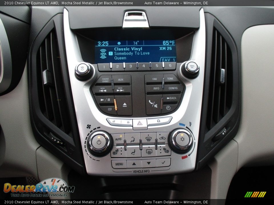 2010 Chevrolet Equinox LT AWD Mocha Steel Metallic / Jet Black/Brownstone Photo #15