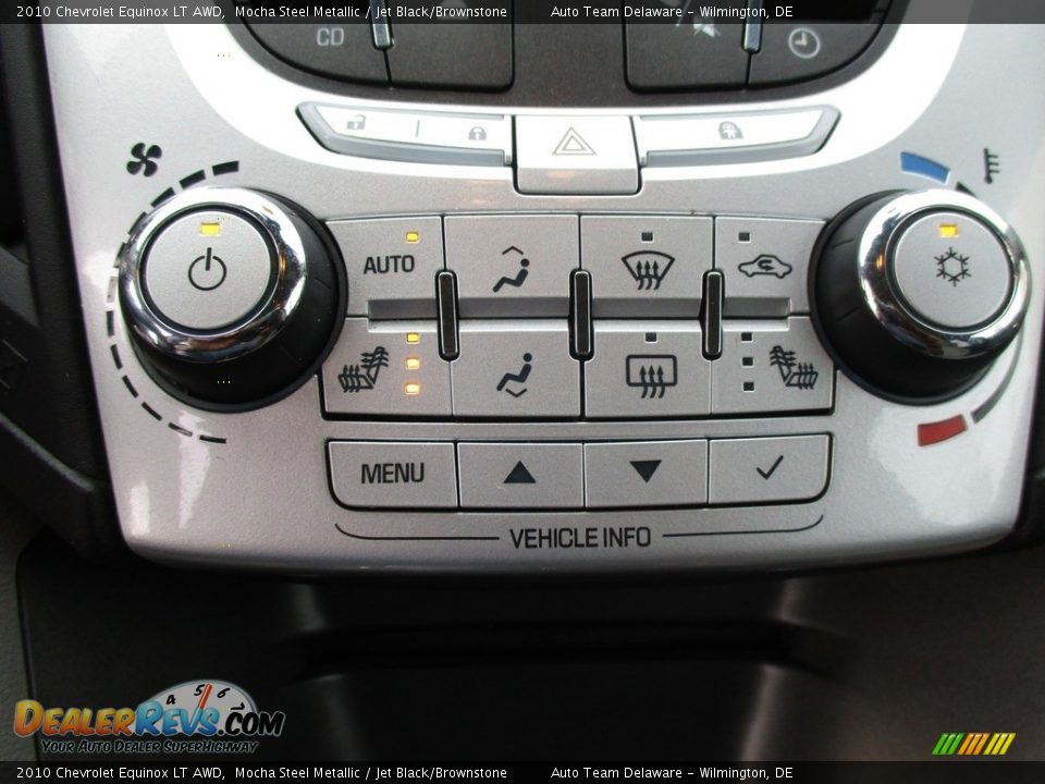 2010 Chevrolet Equinox LT AWD Mocha Steel Metallic / Jet Black/Brownstone Photo #17