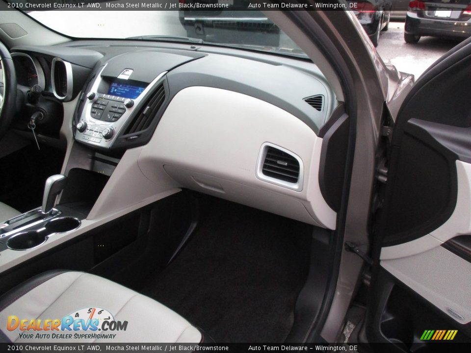 2010 Chevrolet Equinox LT AWD Mocha Steel Metallic / Jet Black/Brownstone Photo #19