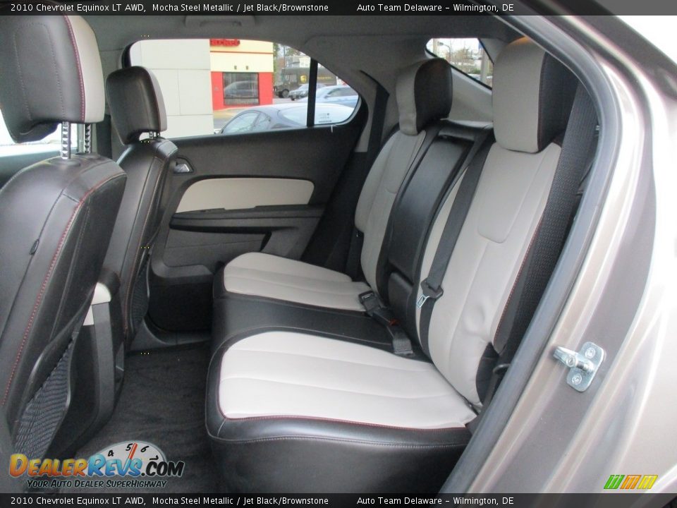 2010 Chevrolet Equinox LT AWD Mocha Steel Metallic / Jet Black/Brownstone Photo #20