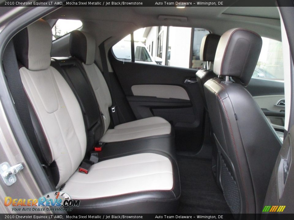 2010 Chevrolet Equinox LT AWD Mocha Steel Metallic / Jet Black/Brownstone Photo #21