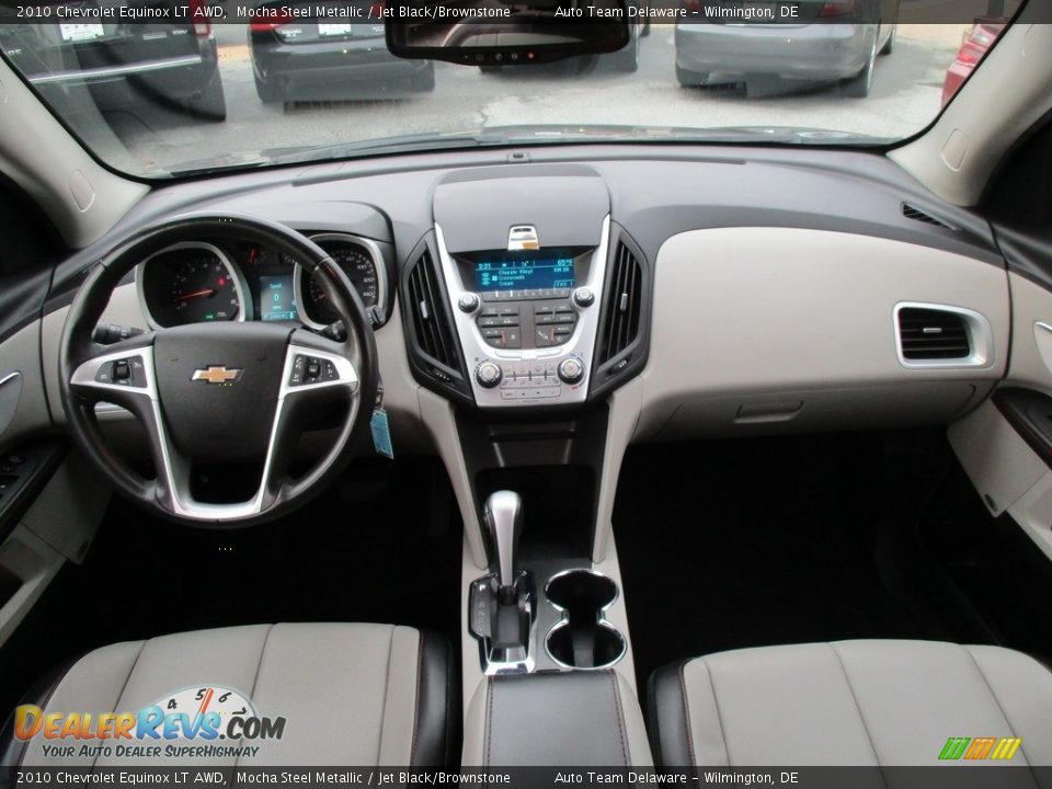 2010 Chevrolet Equinox LT AWD Mocha Steel Metallic / Jet Black/Brownstone Photo #23