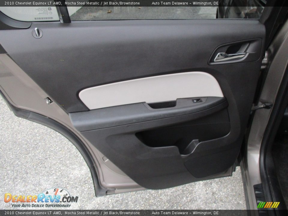 2010 Chevrolet Equinox LT AWD Mocha Steel Metallic / Jet Black/Brownstone Photo #27