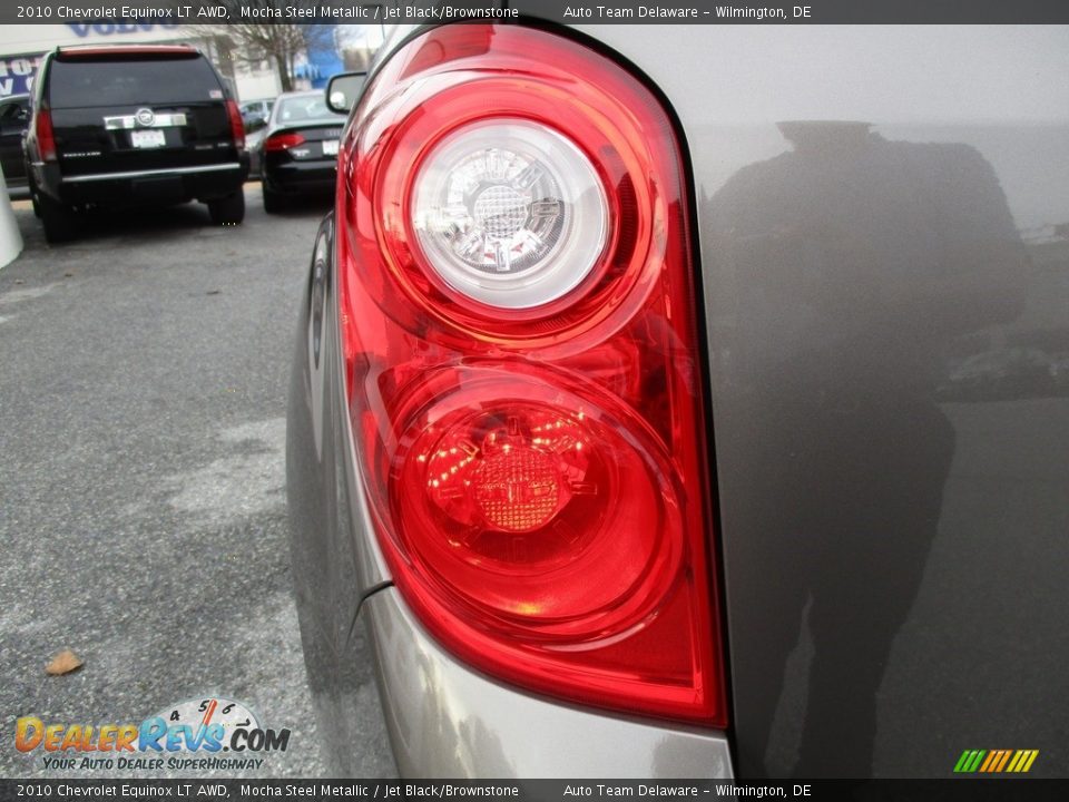 2010 Chevrolet Equinox LT AWD Mocha Steel Metallic / Jet Black/Brownstone Photo #33