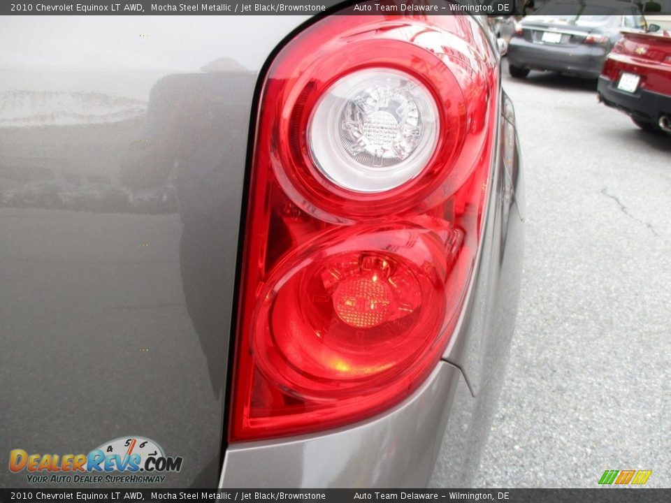 2010 Chevrolet Equinox LT AWD Mocha Steel Metallic / Jet Black/Brownstone Photo #34