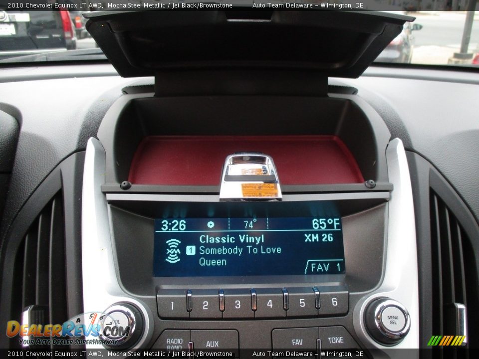 2010 Chevrolet Equinox LT AWD Mocha Steel Metallic / Jet Black/Brownstone Photo #36