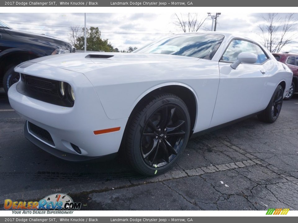 2017 Dodge Challenger SXT White Knuckle / Black Photo #1