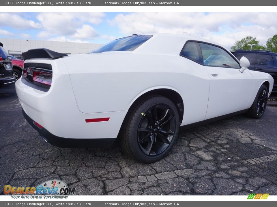 2017 Dodge Challenger SXT White Knuckle / Black Photo #3