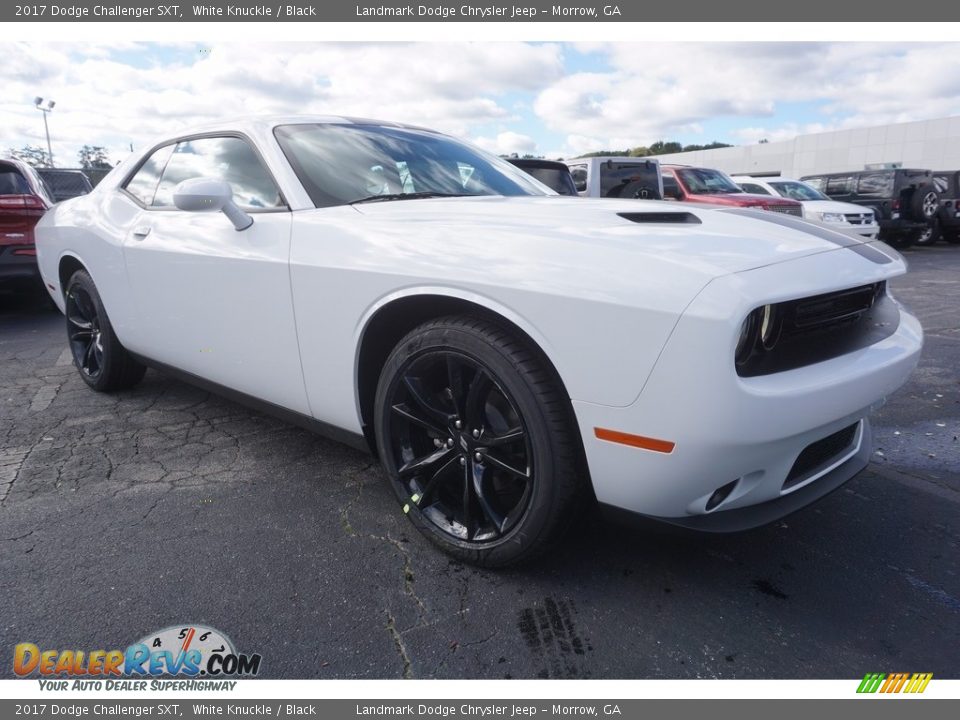 2017 Dodge Challenger SXT White Knuckle / Black Photo #4