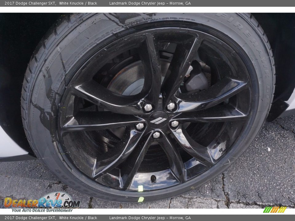 2017 Dodge Challenger SXT White Knuckle / Black Photo #5