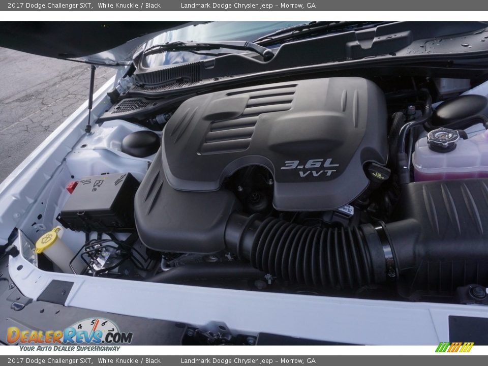 2017 Dodge Challenger SXT White Knuckle / Black Photo #8