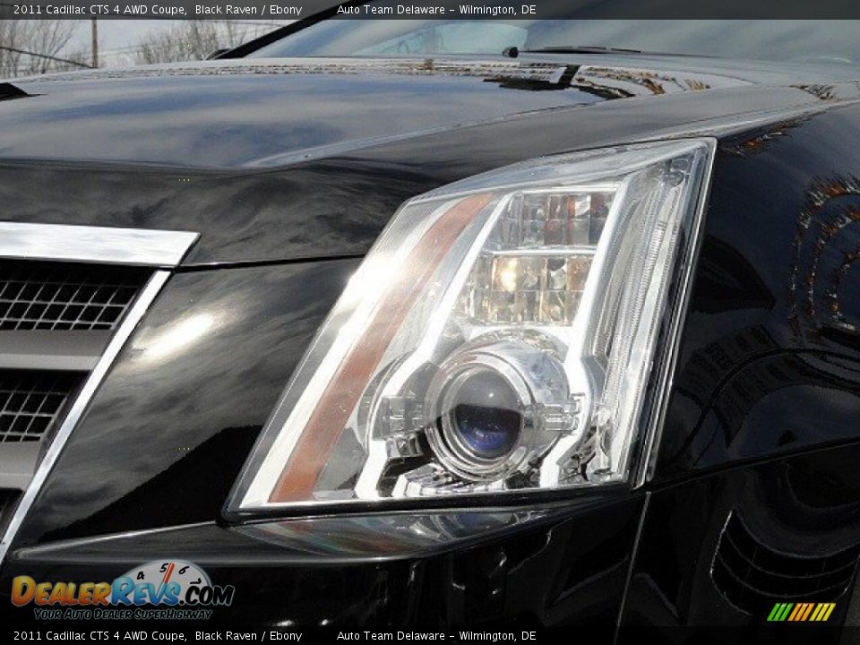 2011 Cadillac CTS 4 AWD Coupe Black Raven / Ebony Photo #9