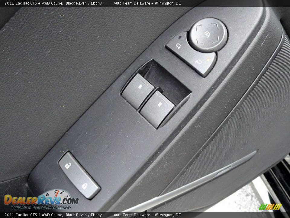 2011 Cadillac CTS 4 AWD Coupe Black Raven / Ebony Photo #12