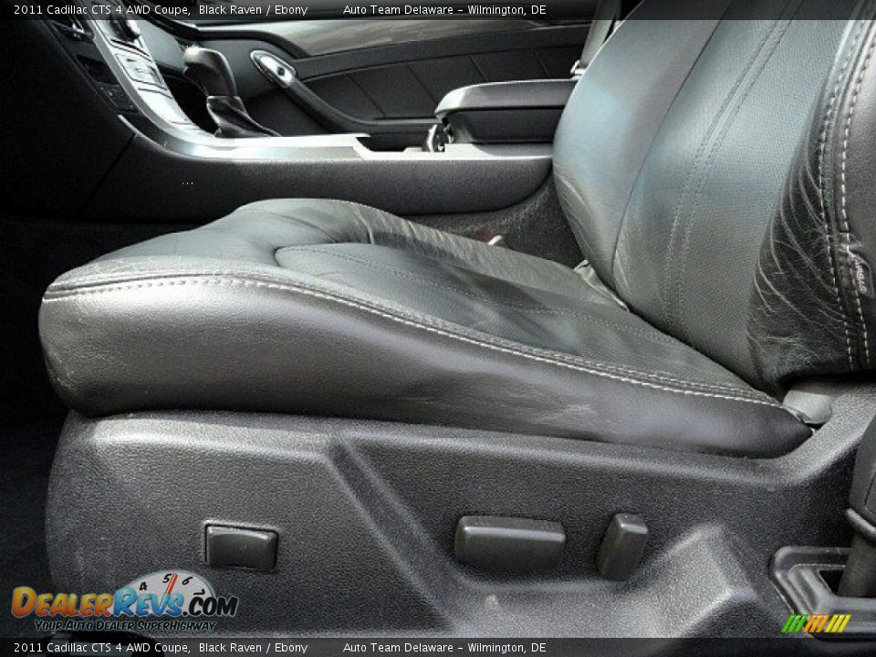 2011 Cadillac CTS 4 AWD Coupe Black Raven / Ebony Photo #15