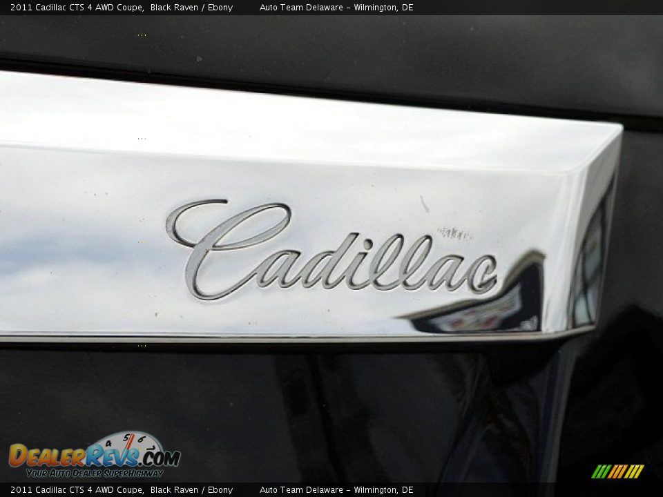 2011 Cadillac CTS 4 AWD Coupe Black Raven / Ebony Photo #31