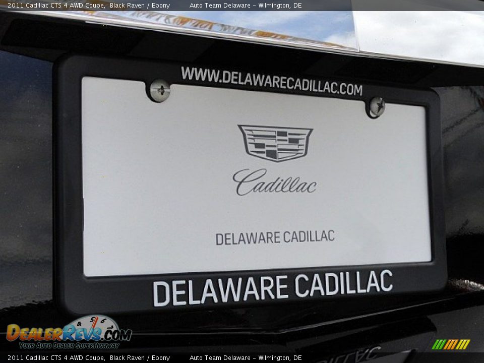2011 Cadillac CTS 4 AWD Coupe Black Raven / Ebony Photo #32