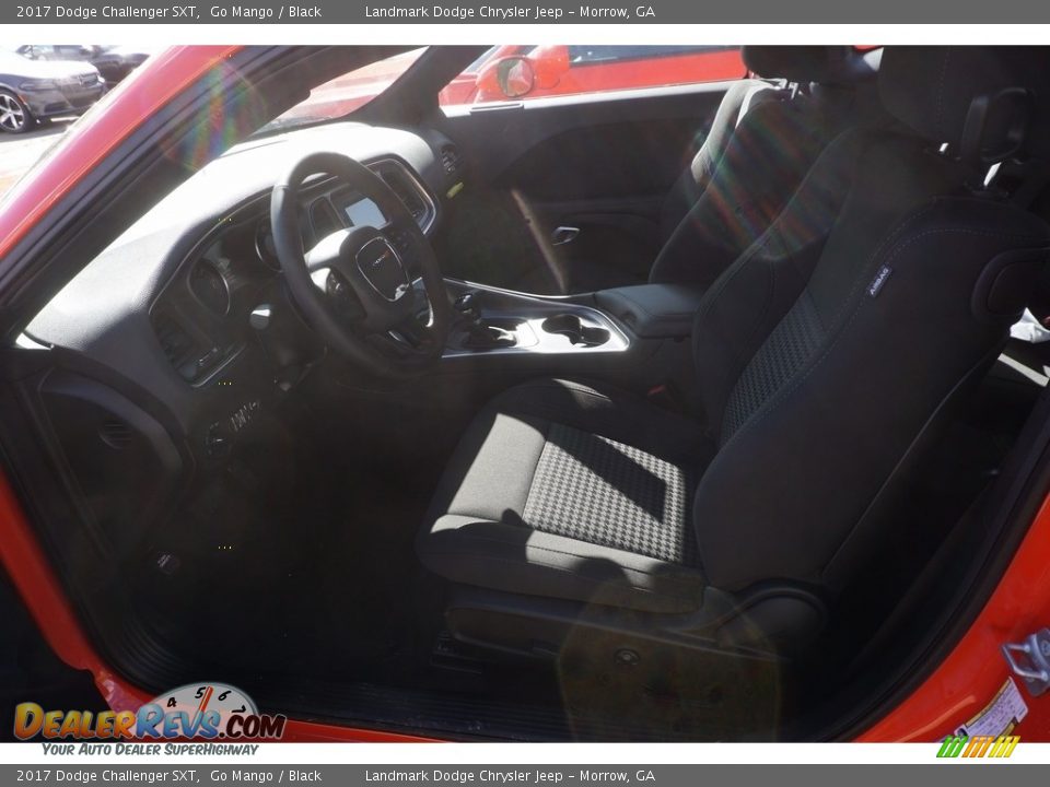 2017 Dodge Challenger SXT Go Mango / Black Photo #3