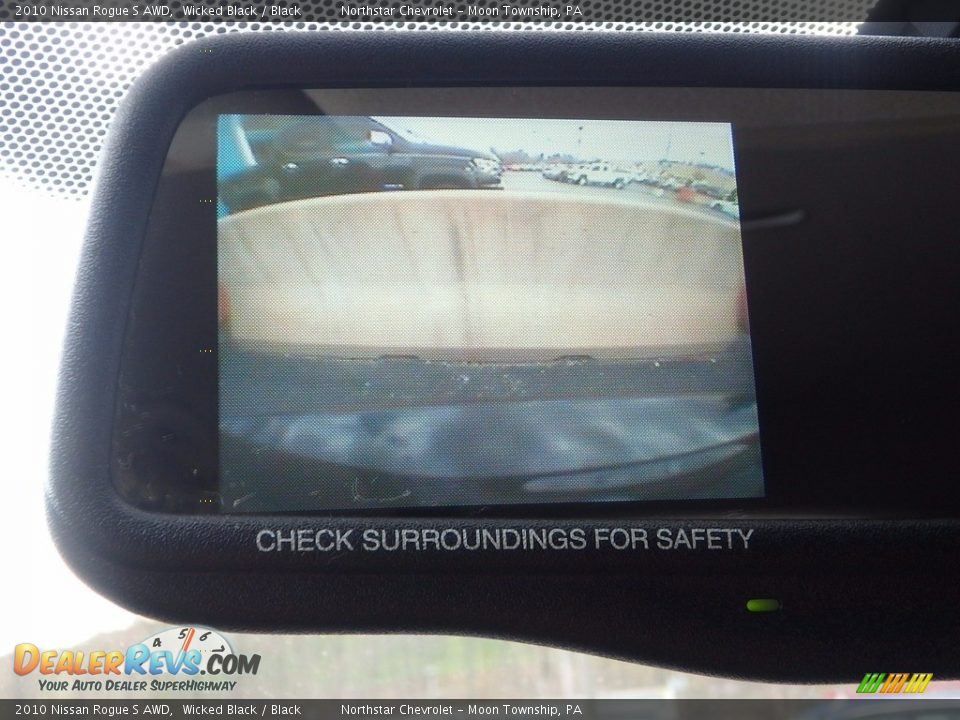 2010 Nissan Rogue S AWD Wicked Black / Black Photo #30