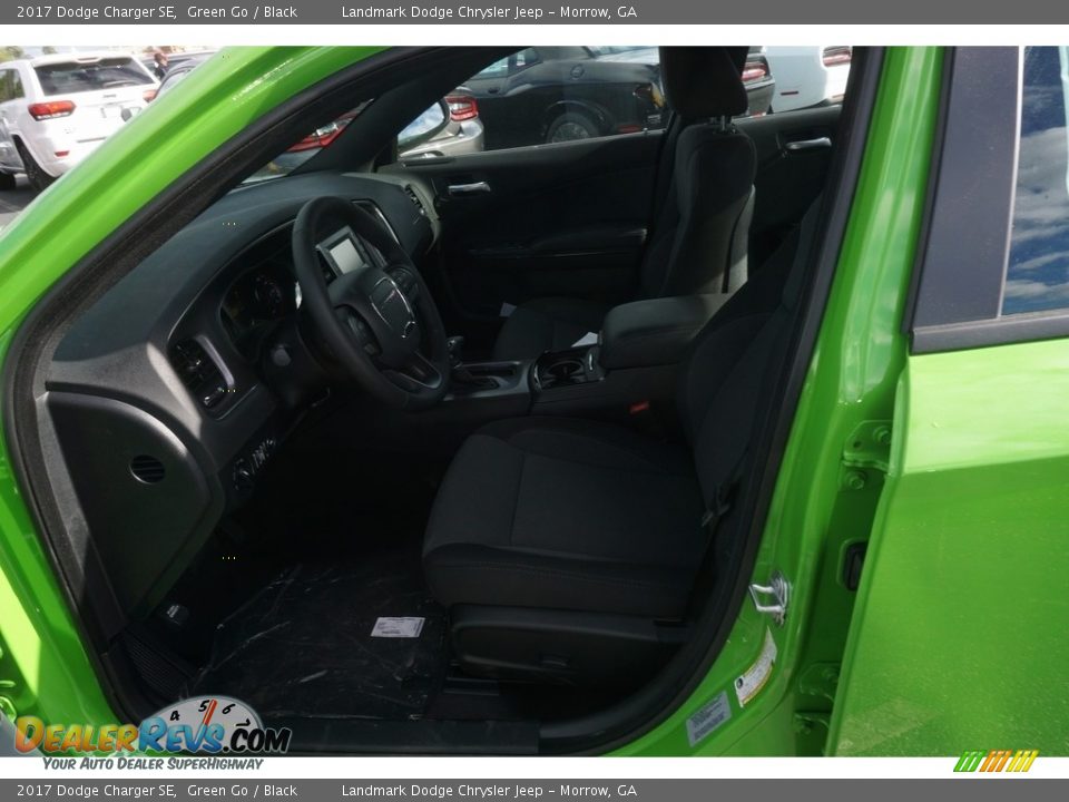 2017 Dodge Charger SE Green Go / Black Photo #6