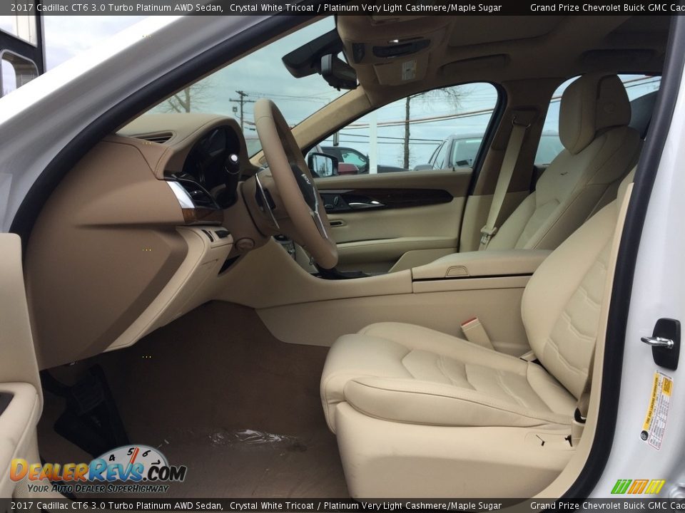Front Seat of 2017 Cadillac CT6 3.0 Turbo Platinum AWD Sedan Photo #9