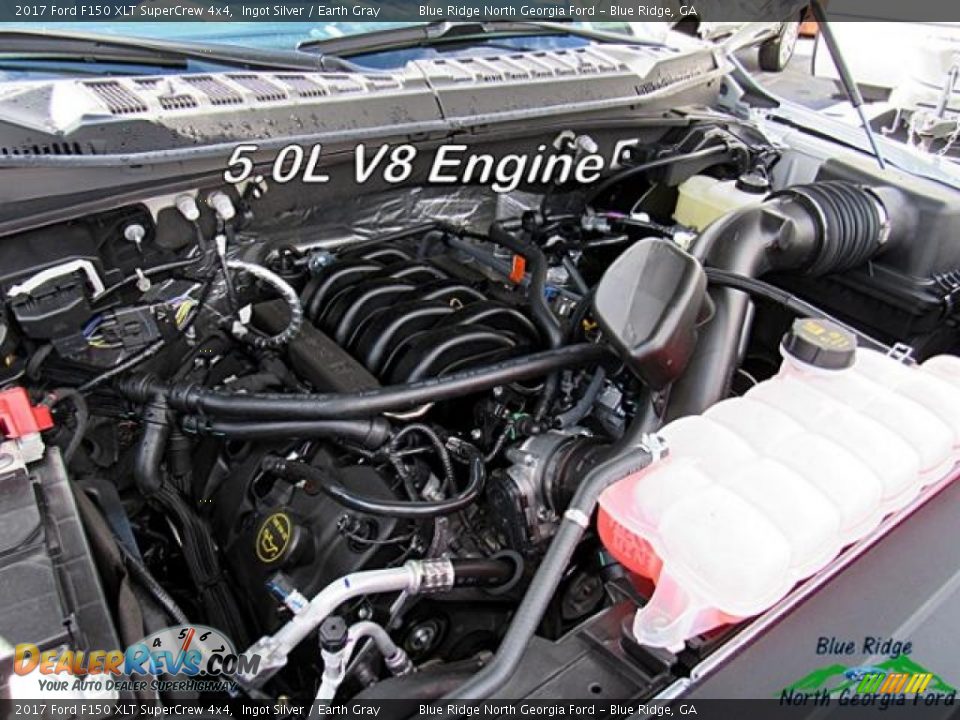 2017 Ford F150 XLT SuperCrew 4x4 Ingot Silver / Earth Gray Photo #10