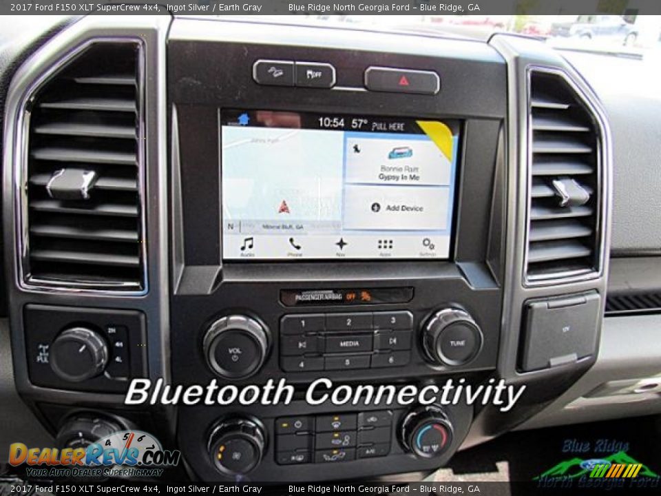 2017 Ford F150 XLT SuperCrew 4x4 Ingot Silver / Earth Gray Photo #20