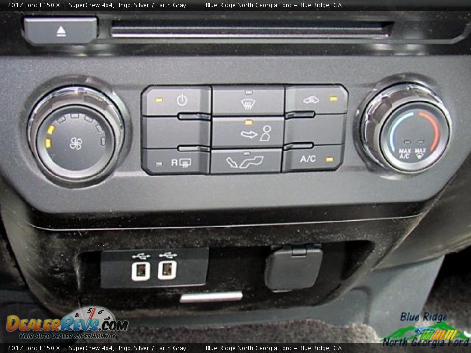 2017 Ford F150 XLT SuperCrew 4x4 Ingot Silver / Earth Gray Photo #24