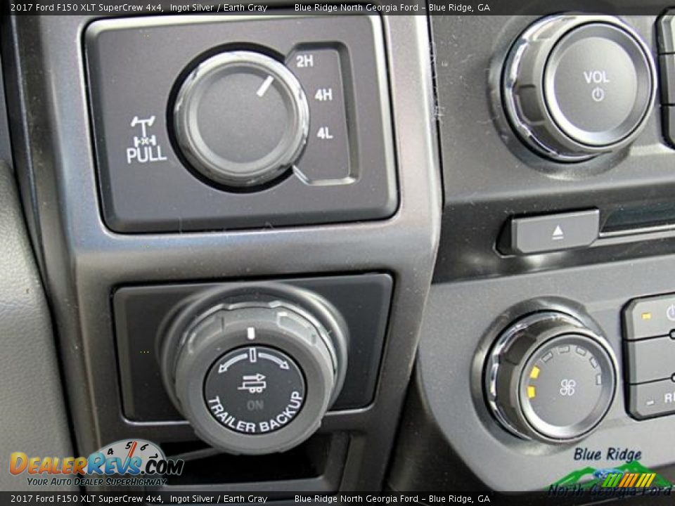 2017 Ford F150 XLT SuperCrew 4x4 Ingot Silver / Earth Gray Photo #25