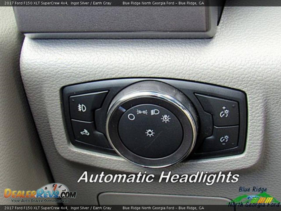 2017 Ford F150 XLT SuperCrew 4x4 Ingot Silver / Earth Gray Photo #26