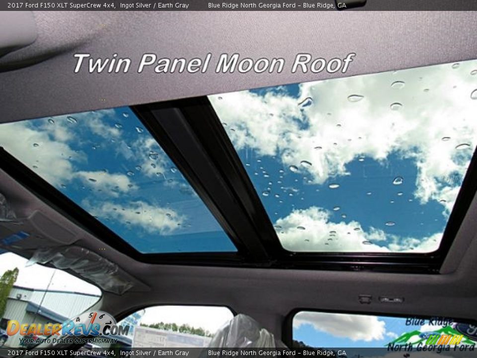 2017 Ford F150 XLT SuperCrew 4x4 Ingot Silver / Earth Gray Photo #29