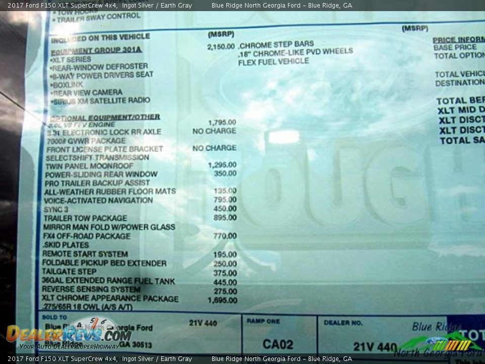 2017 Ford F150 XLT SuperCrew 4x4 Ingot Silver / Earth Gray Photo #31