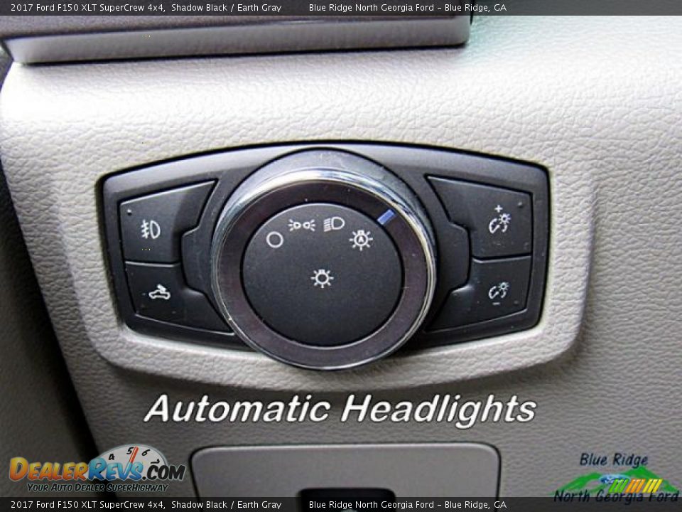 2017 Ford F150 XLT SuperCrew 4x4 Shadow Black / Earth Gray Photo #25