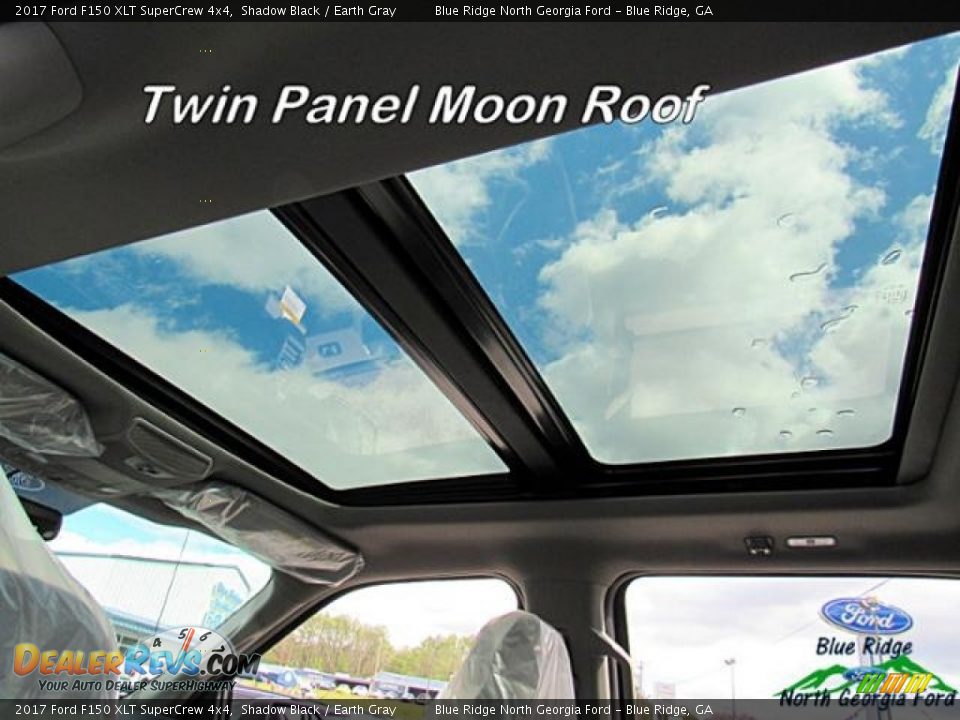 2017 Ford F150 XLT SuperCrew 4x4 Shadow Black / Earth Gray Photo #27