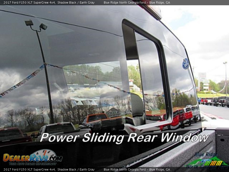 2017 Ford F150 XLT SuperCrew 4x4 Shadow Black / Earth Gray Photo #28