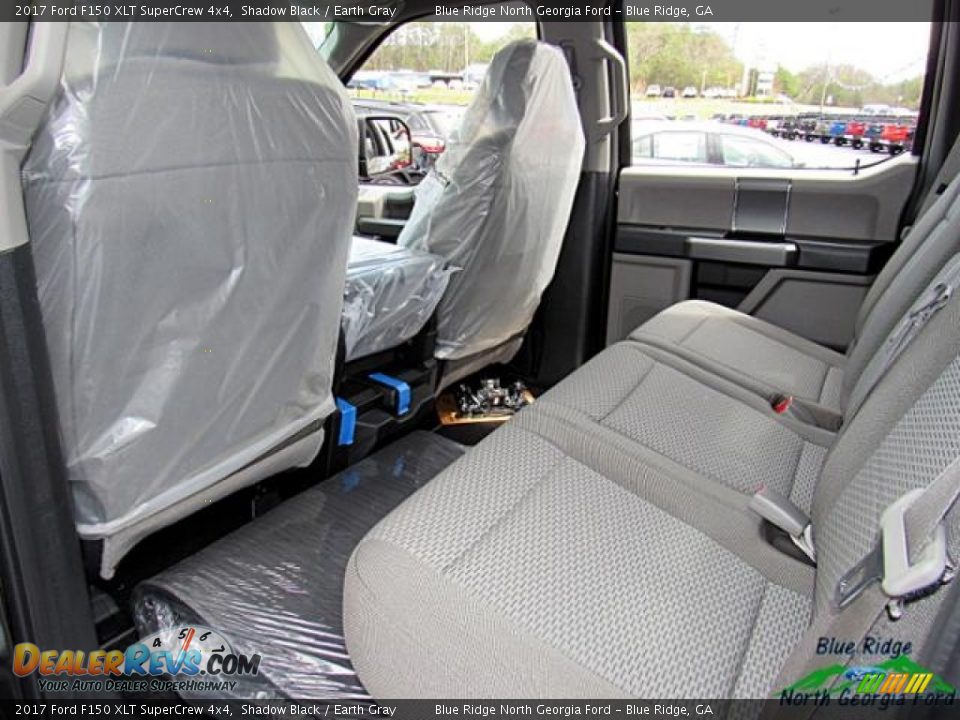 2017 Ford F150 XLT SuperCrew 4x4 Shadow Black / Earth Gray Photo #34