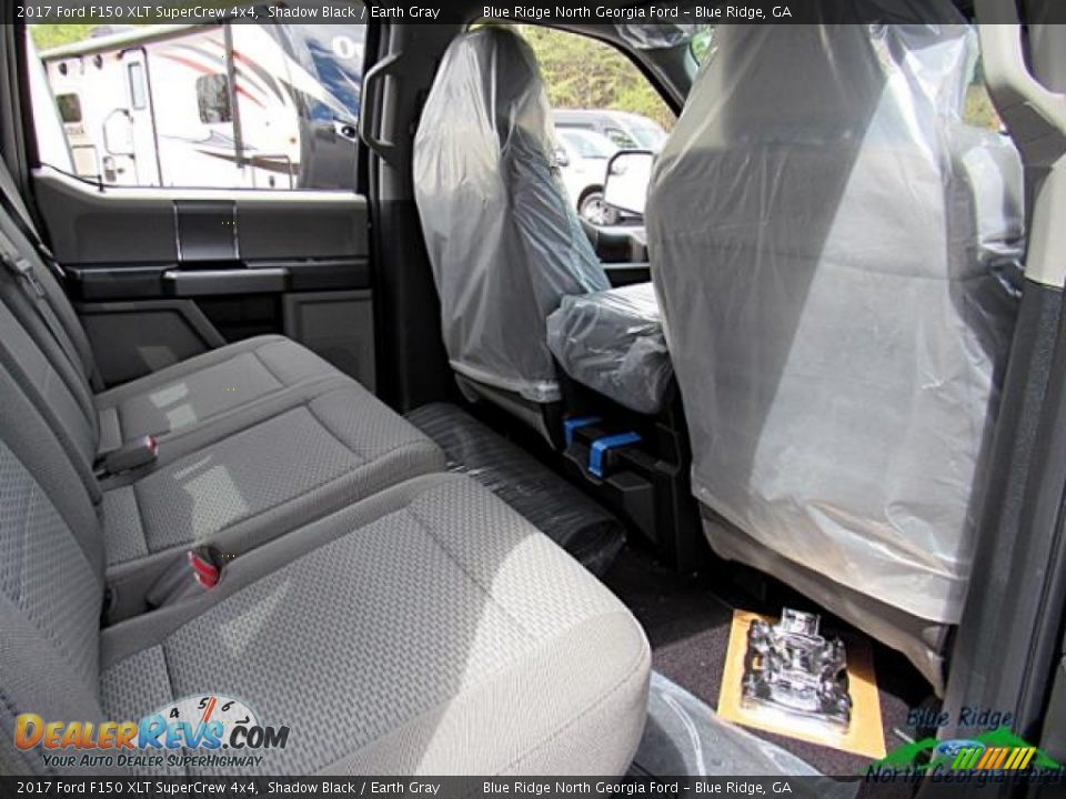 2017 Ford F150 XLT SuperCrew 4x4 Shadow Black / Earth Gray Photo #35