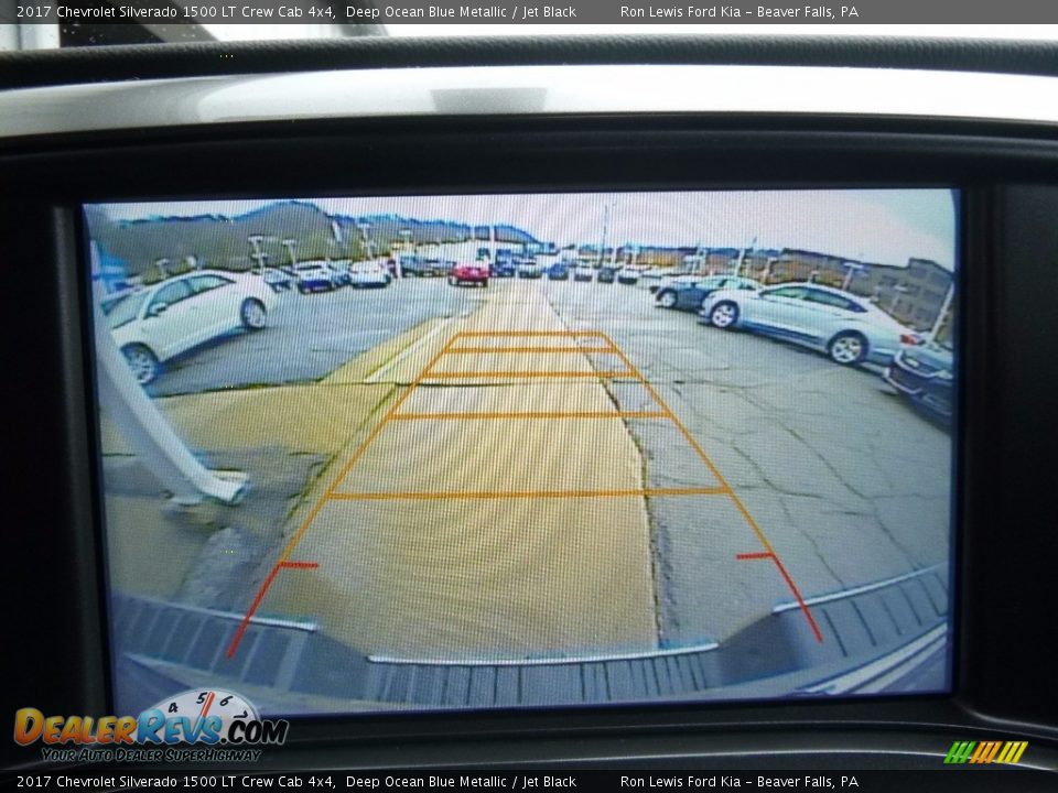 2017 Chevrolet Silverado 1500 LT Crew Cab 4x4 Deep Ocean Blue Metallic / Jet Black Photo #19