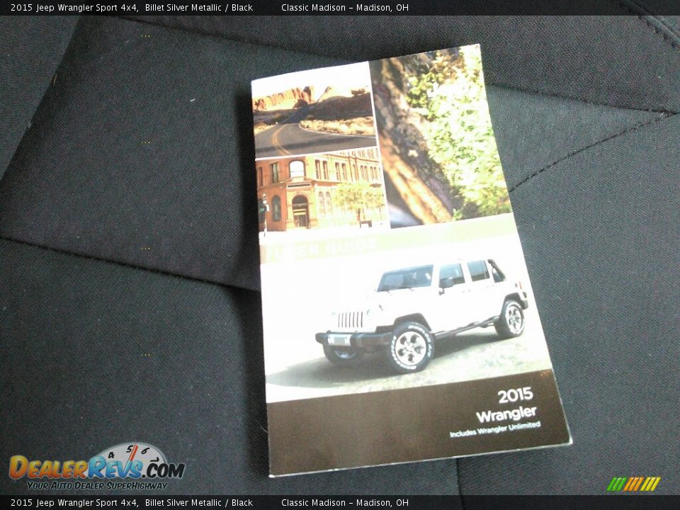 2015 Jeep Wrangler Sport 4x4 Billet Silver Metallic / Black Photo #13