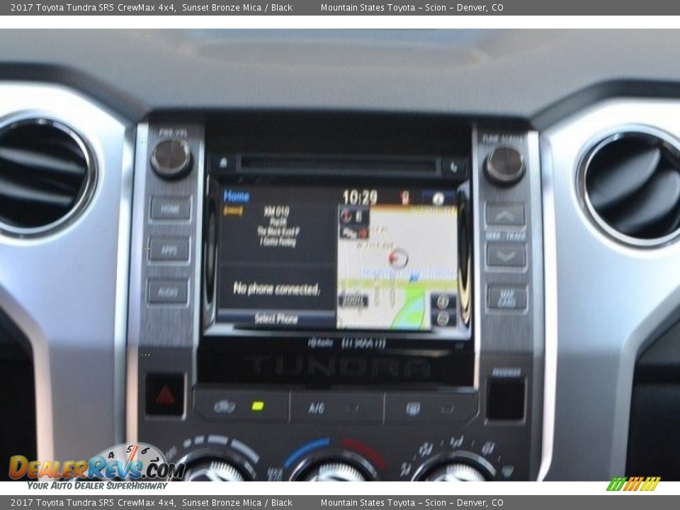 2017 Toyota Tundra SR5 CrewMax 4x4 Sunset Bronze Mica / Black Photo #6