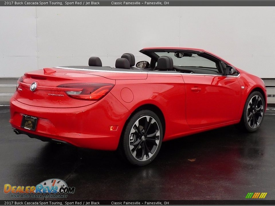 2017 Buick Cascada Sport Touring Sport Red / Jet Black Photo #3