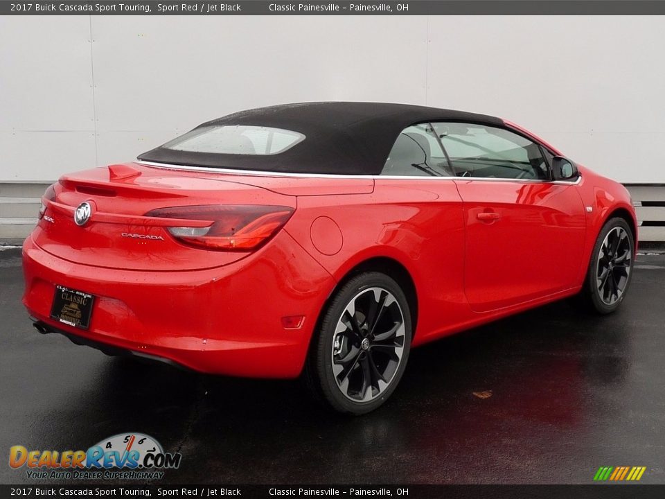 2017 Buick Cascada Sport Touring Sport Red / Jet Black Photo #4