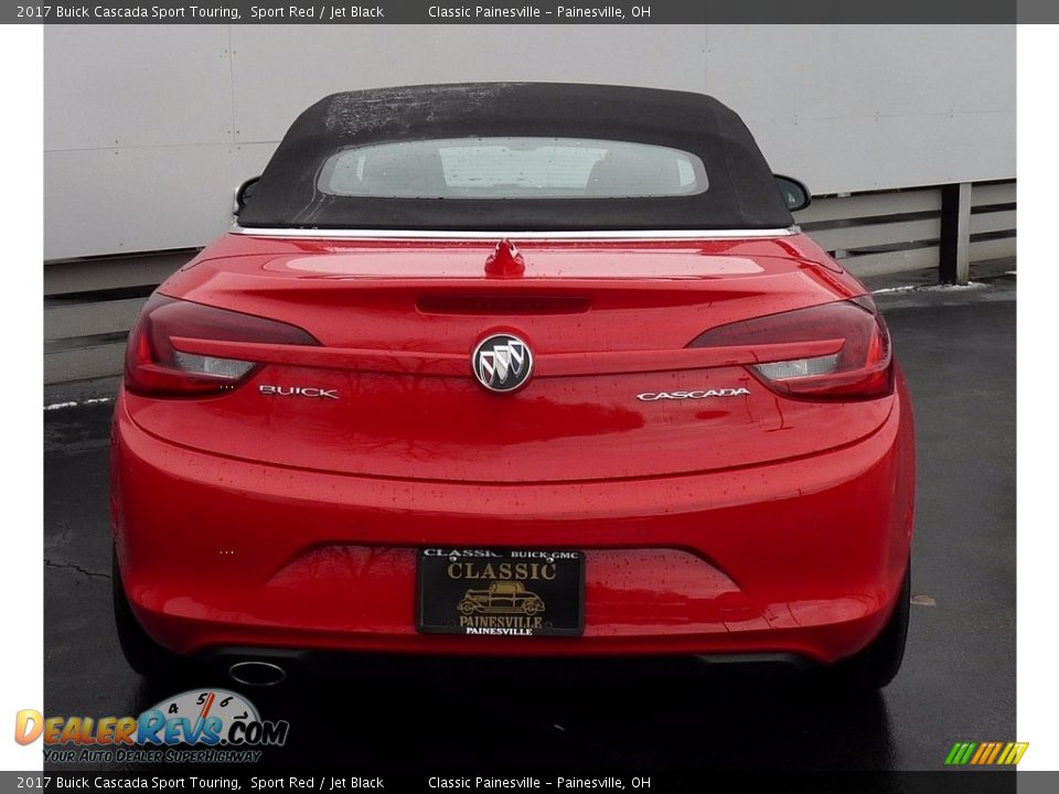 2017 Buick Cascada Sport Touring Sport Red / Jet Black Photo #6
