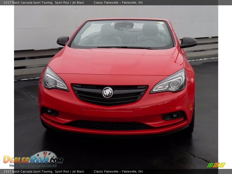 2017 Buick Cascada Sport Touring Sport Red / Jet Black Photo #7